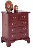 cherry nightstand four drawer