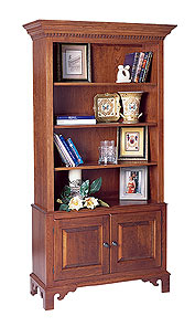 cherry bookcase