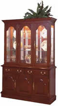 cherry china cabinet